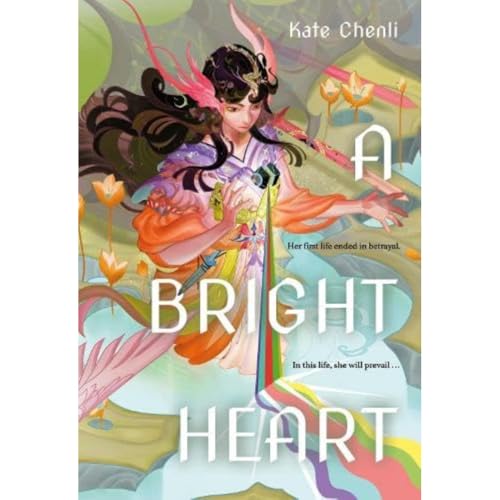 Book cover: woman in ornate clothing, fantasy illustration, colorful design.
