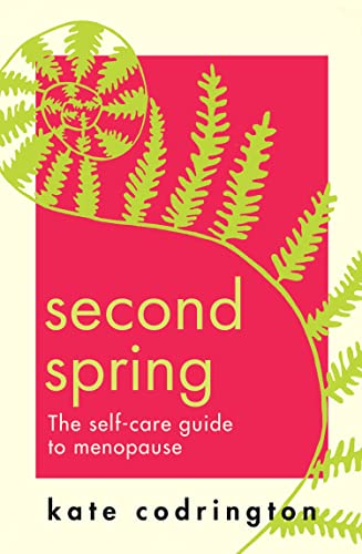 Book cover for Second Spring by Kate Codrington featuring a green fern illustration.