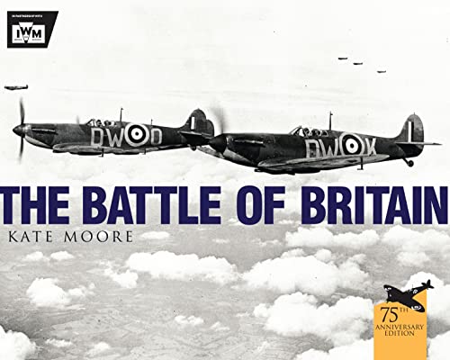 Book cover: black and white photo of Spitfire planes in the sky.