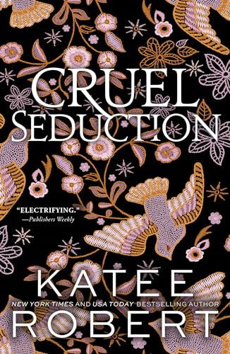 Book cover with floral patterns, white text, and a dove illustration.