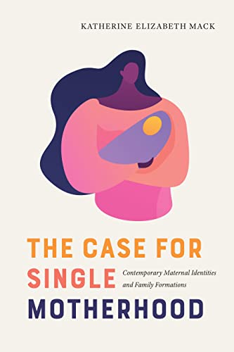 Book cover depicting a stylized illustration of a mother holding a baby.