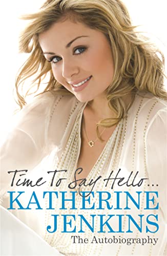 Book cover featuring a smiling blonde woman, Katherine Jenkins, and title text.