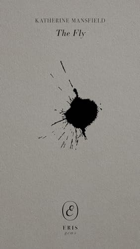 Book cover for "The Fly" with a dark ink splatter design.