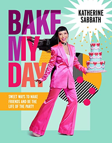 Book cover featuring a woman in a pink suit and a tiered cake.