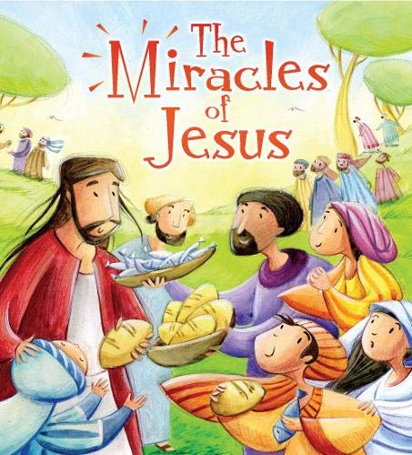 Book cover depicting Jesus with a crowd and loaves of bread.