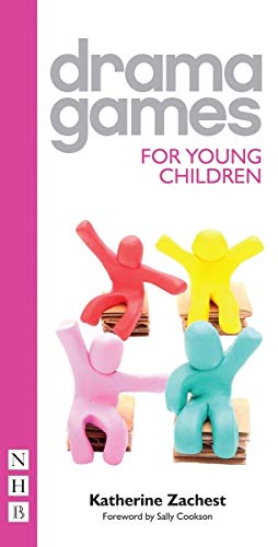 Book cover: "Drama Games for Young Children" with colorful toy figures.