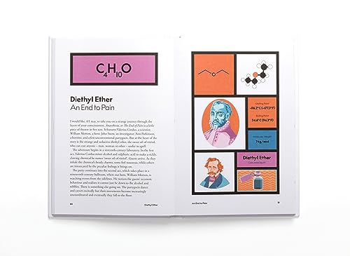 Open book displaying colorful diagrams and portraits of historical figures.