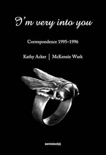 Book cover with white text on black background featuring a silver cicada ring.