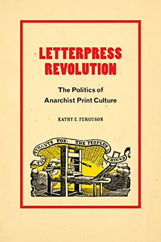 Book cover: "Letterpress Revolution" with illustration of a printing press.