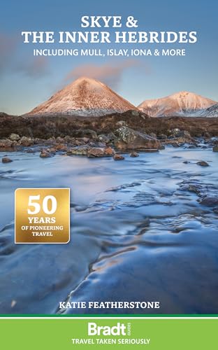 Book cover featuring a stream in the foreground with snow-capped mountains in the distance.