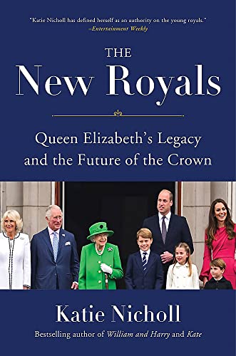 Book cover featuring Queen Elizabeth II and other British royals.