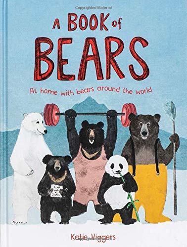 Book cover depicting illustrated bears in humorous, human-like poses.