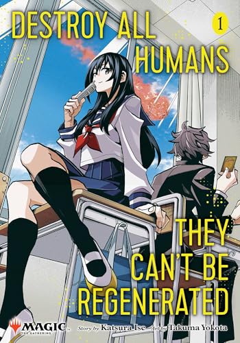 Manga cover featuring a girl in a school uniform sitting on a desk.