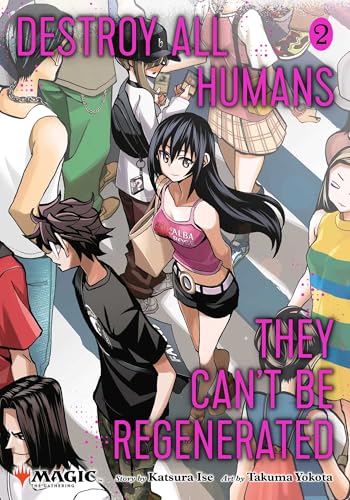 Manga cover showing a group of young people walking in a crowded city street.