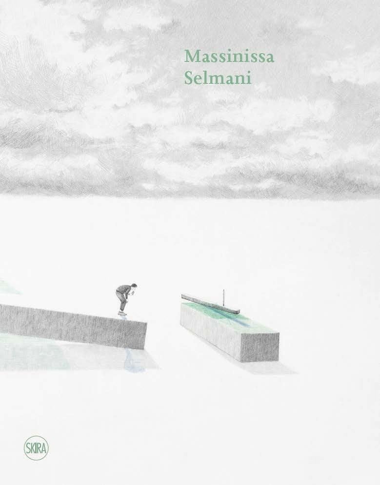 Book cover with a pencil-style illustration of a figure on a ledge.