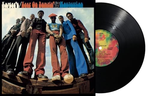 Kaygee's "Keep On Bumpin" vinyl record cover and black record disc.