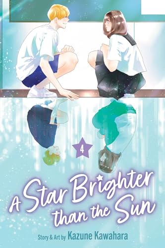 Manga cover: two young people sitting, with a star and title text.