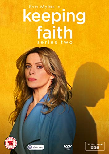 DVD cover featuring a woman in blue against a yellow background.