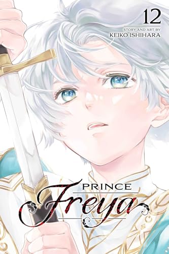Manga cover featuring a young man with white hair holding a sword.