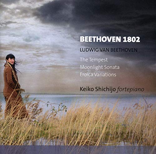 CD cover featuring a woman in a field under a stormy sky.