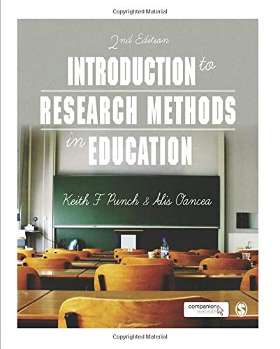 Book cover: "Introduction to Research Methods in Education," second edition.