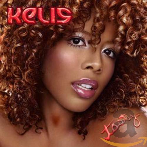 Kelis album cover, “Tasty,” featuring the artist with red hair.