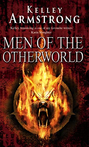 Book cover: "Men Of The Otherworld" with a fiery wolf emblem.