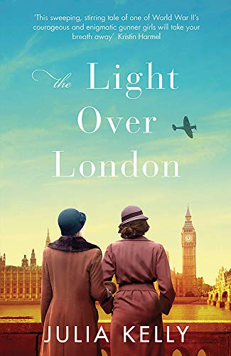 Book cover: two women looking at Big Ben with a plane above.