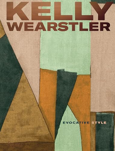 Book cover with geometric shapes and the title “Kelly Wearstler.”