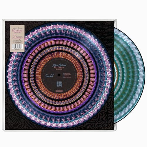 Kelsea Ballerini "Patterns" deluxe vinyl record with colorful zoetrope design.