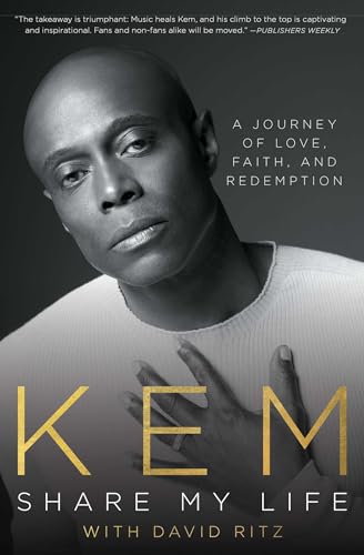Book cover featuring a portrait of Kem, with gold title lettering.
