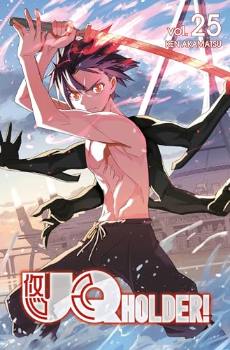 Manga volume 25 cover: a young man with a sword, action pose.