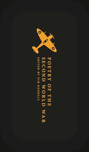 Book cover: “Poetry of the Second World War” with airplane graphic.