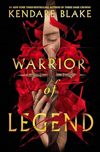 Book cover: hand holding a sword amidst swirling red ribbons.