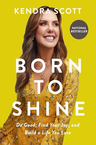 Book cover featuring Kendra Scott, with large white text on yellow.
