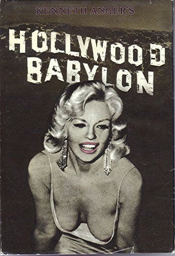 Black and white photo of woman in low-cut dress on book cover with title text.
