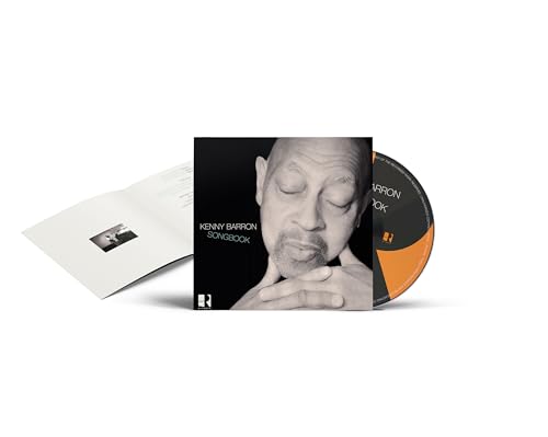 CD case and disc for Kenny Barron’s “Songbook” featuring a portrait.