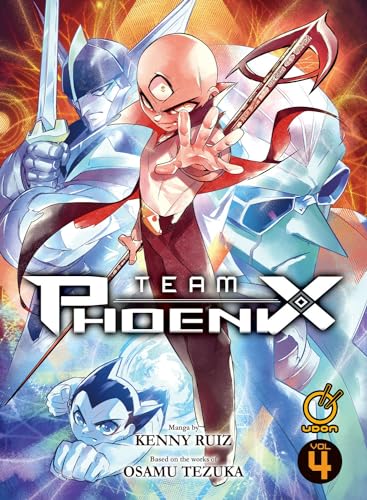 Cover of Team Phoenix Vol 4 graphic novel, featuring two young heroes.