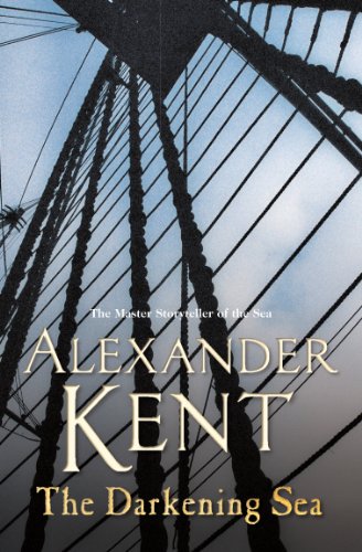 Book cover showing tall ship rigging against a pale sky with author and title.