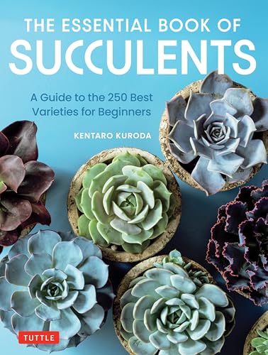 Book cover featuring a variety of rosette-shaped succulents.