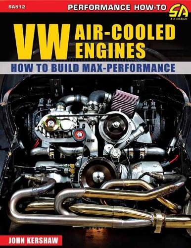 Book cover showing a detailed Volkswagen air-cooled engine bay.