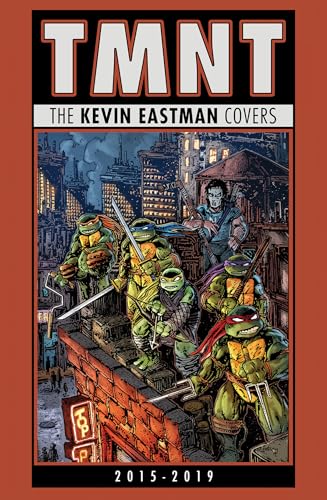 TMNT cover art featuring the four turtles in a gritty city landscape.