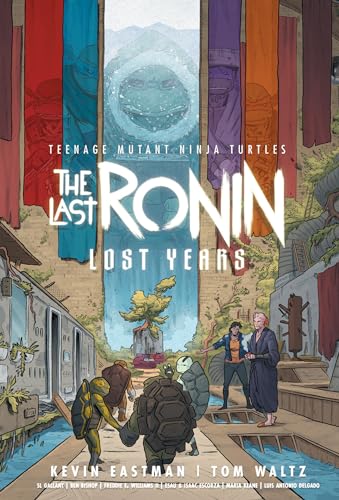 Comic book cover featuring Teenage Mutant Ninja Turtles in a dark, gritty illustration.