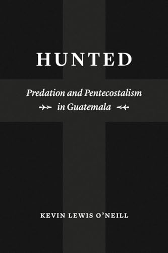 Book cover: "Hunted" with a dark cross image and author's name.