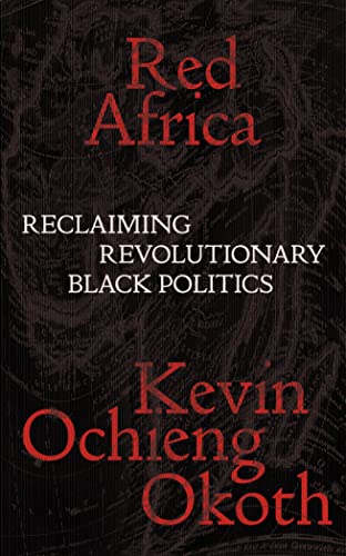 Book cover for Red Africa by Kevin Ochieng Okoth with red text on black background.