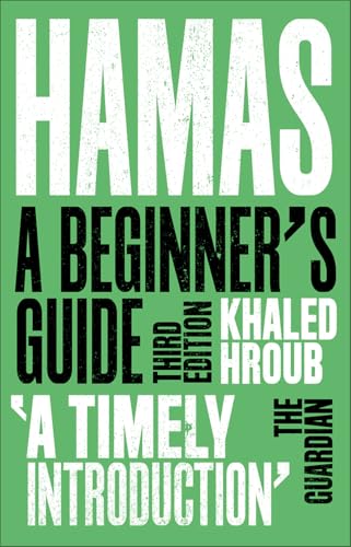 Green book cover with white text: "Hamas: A Beginner's Guide," third edition.