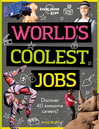 Book cover featuring diverse people in various exciting jobs.