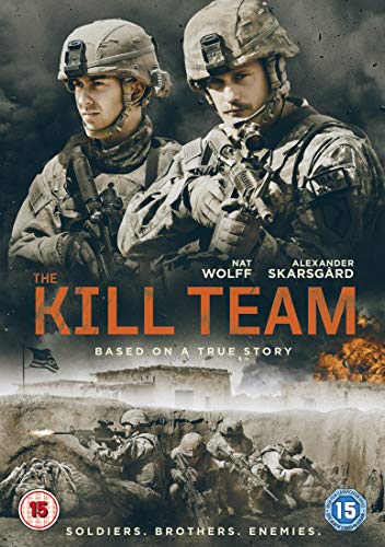 DVD cover featuring two soldiers in combat gear above a squad in a trench.