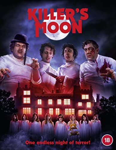 Blu-ray cover art featuring four men in white robes above a group of girls.
