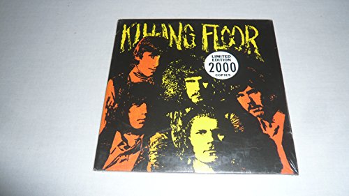 CD case with a black and orange portrait of a band.